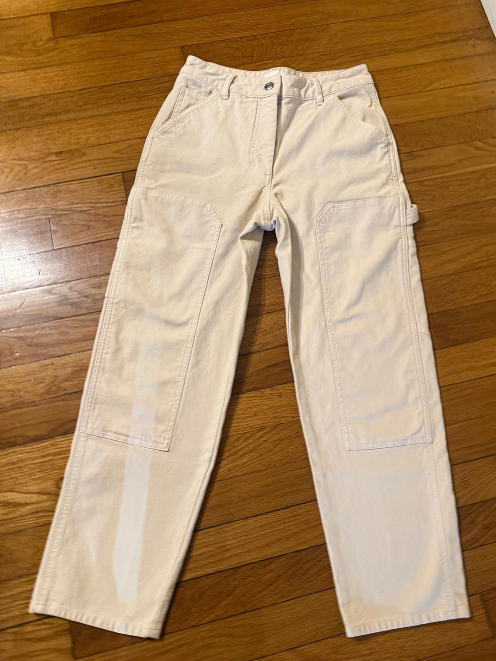 Aritzia Wilfred Free Brennan Utility Ankle Pants - GD Birch Cream 4 Gorpcore